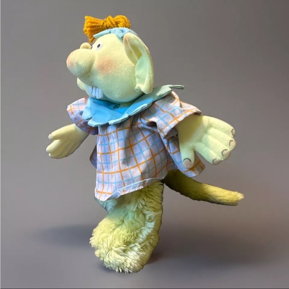 Vintage Maggie’s Monster Plush Tomie de Paola 11” Ogre  Stuffed Animal 1987 - Picture 2 of 9